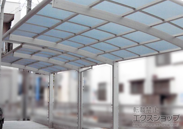 佐賀県鳥栖市ののカーポート レイナポートグラン　積雪〜20cm対応 施工例