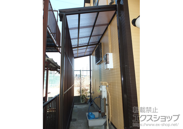 埼玉県草加市ののストックヤード ストックヤードII オープンタイプ 積雪〜20cm対応 施工例