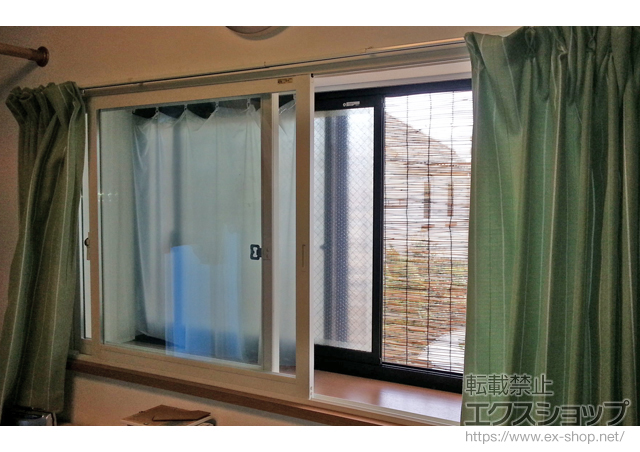 東京都昭島市のの二重窓（内窓） インプラス ダストバリア仕様 引違い窓 施工例