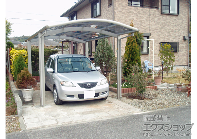 大分県杵築市ののカーポート レイナワンポートグラン　積雪〜20cm対応 施工例