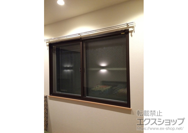 大阪府守口市のの二重窓（内窓） インプラス(ダストバリア)引き違い窓2枚建て 施工例