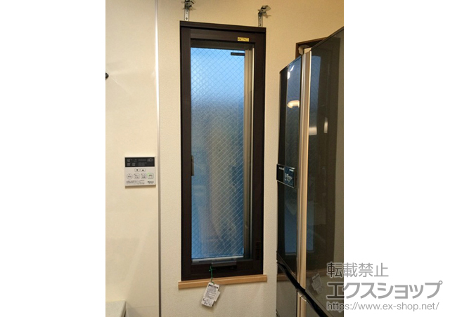 大阪府守口市のの二重窓（内窓） インプラス(ダストバリア)開き窓(左吊元) 施工例