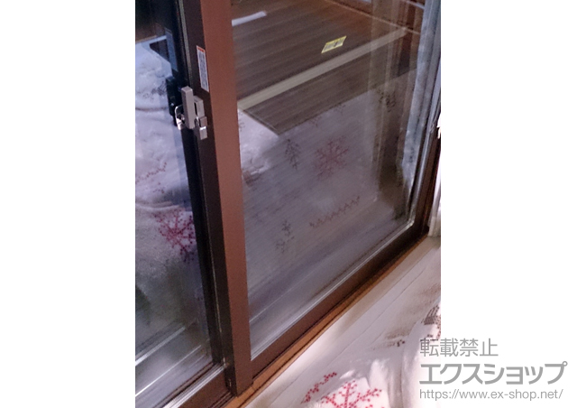 千葉県千葉市のの二重窓（内窓） インプラス(ダストバリア)引き違い窓2枚建て 施工例