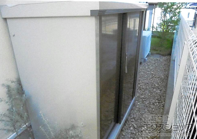 広島県廿日市のの物置・屋外倉庫 グランプレステージジャスト 一般型 (M-115DF) 施工例