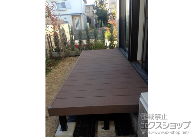 東京都西東京市ののウッドデッキ リウッドデッキ 200 施工例
