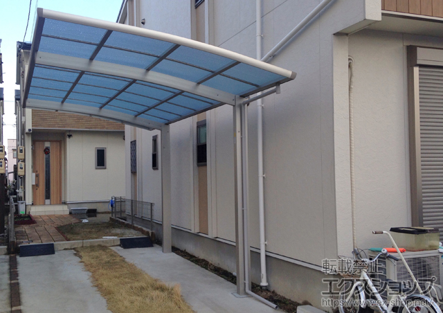 愛知県小牧市ののカーポート レイナポートグラン　積雪〜20cm対応 施工例