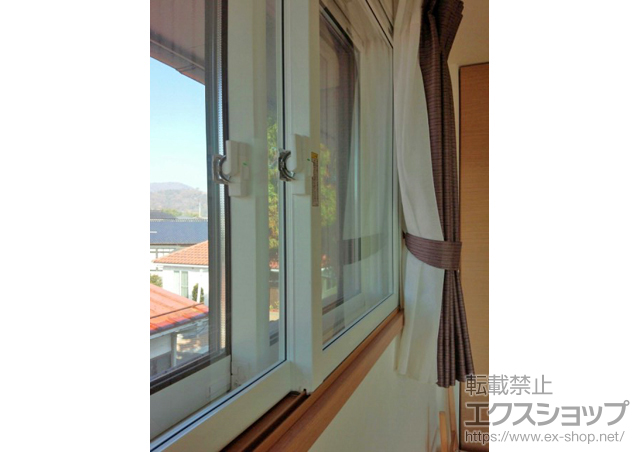 福島県福島市のの二重窓（内窓） プラメイクE 引違い2枚建て 窓タイプ 施工例