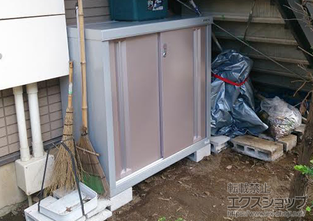 東京都武蔵野市のの物置・屋外倉庫 シンプリー 一般型 (MJN-115B) 施工例