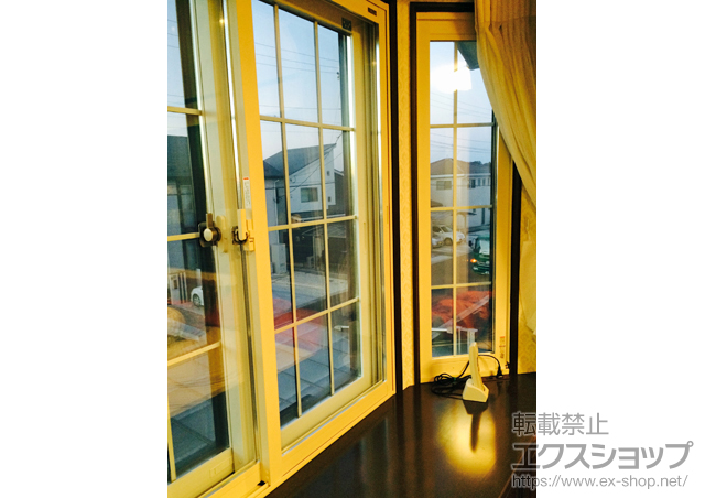 栃木県宇都宮市のの二重窓（内窓） インプラス(ダストバリア)FIX窓 施工例