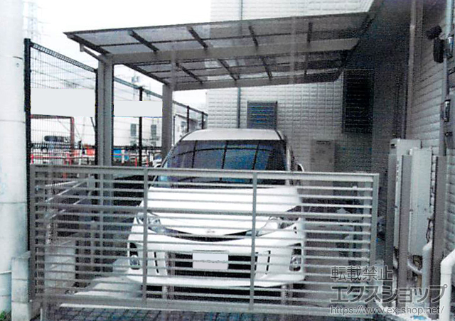 神奈川県大和市ののカーポート アーキフィット 積雪〜20cm対応 施工例