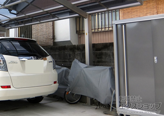 兵庫県姫路市のの物置・屋外倉庫 シンプリー 一般型(MJN-137D) 施工例