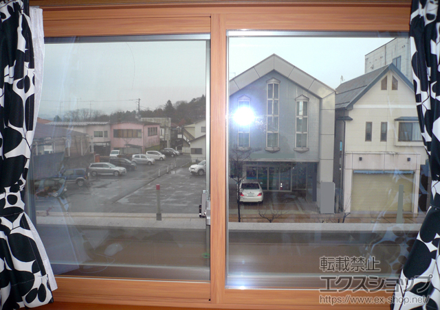 福島県須賀川市のの二重窓（内窓） インプラス ダストバリア仕様 引違い窓 施工例