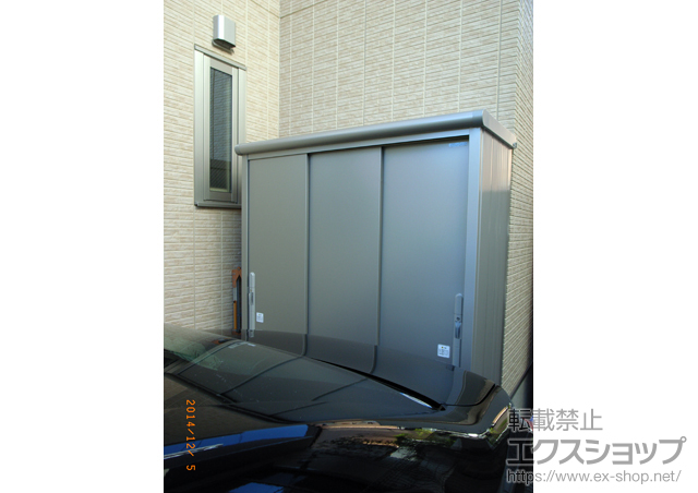 埼玉県富士見市のの物置・屋外倉庫 エスモ 一般型（ESD-1506AGL） 施工例