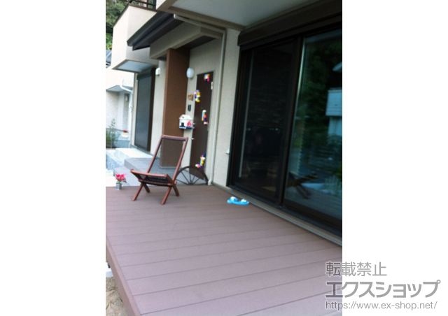 神奈川県横浜市ののウッドデッキ リウッドデッキ 200 施工例