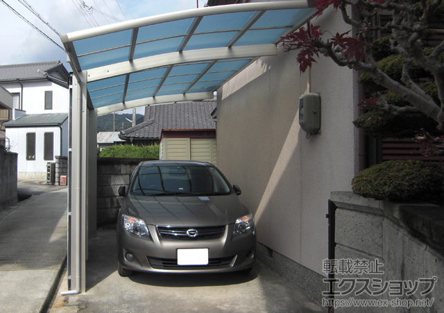 和歌山県岩出市ののカーポート レイナポートグラン　積雪〜20cm対応 施工例