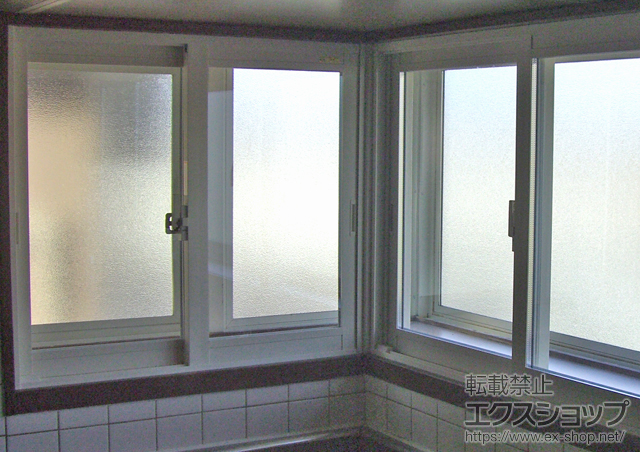 岩手県奥州市のの二重窓（内窓） インプラス(ダストバリア)引き違い窓2枚建て 施工例