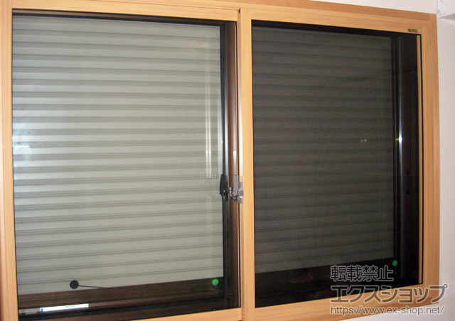 愛知県弥富市のの二重窓（内窓） インプラス(ダストバリア)引き違い窓2枚建て 施工例