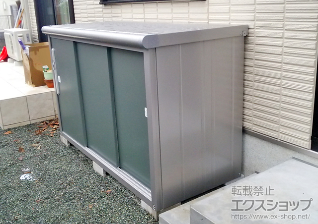 神奈川県藤沢市のの物置・屋外倉庫 エスモ 一般型(ESD-1807YGL) 施工例