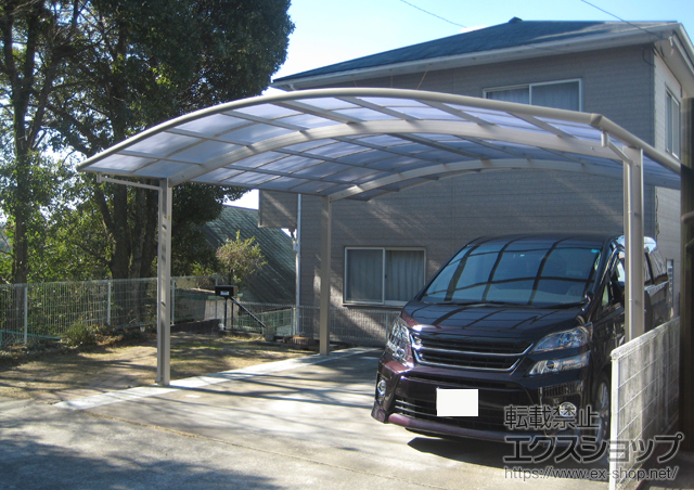 愛知県豊田市ののカーポート レイナツインポートグラン　積雪〜20cm対応 施工例