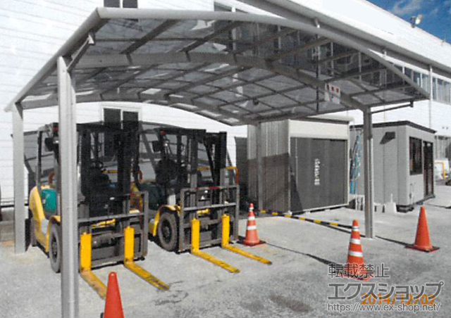 高知県高知市ののカーポート レイナツインポートグラン　積雪〜20cm対応 施工例