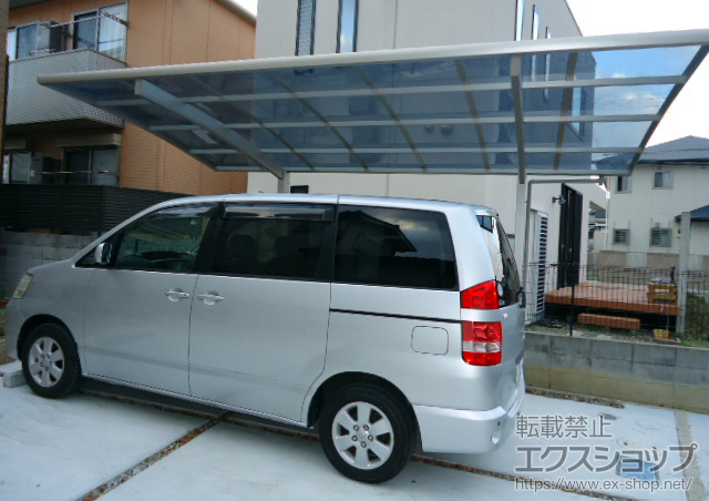 大阪府泉南郡田尻町ののカーポート プレシオスポート 積雪〜20cm対応 施工例