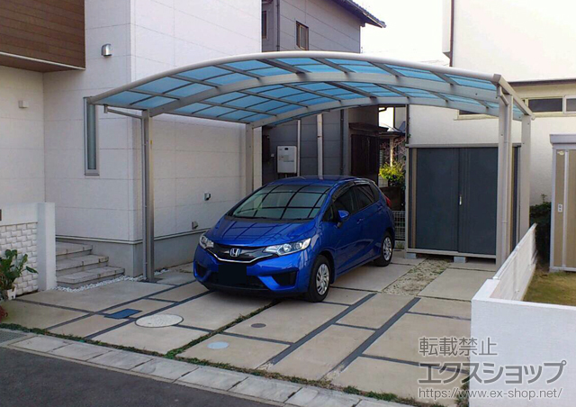 千葉県松戸市ののカーポート レイナツインポートグラン　積雪〜20cm対応 施工例