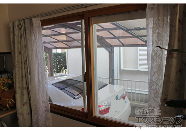 長崎県大村市のの二重窓（内窓） インプラス ダストバリア仕様 引違い窓 2枚建 施工例