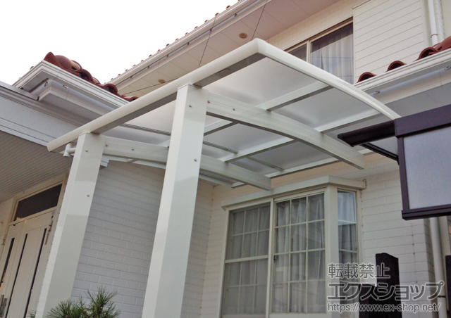 千葉県館山市ののサイクルポート・駐輪場 レイナポートグランミニZ 積雪〜20cm対応 施工例