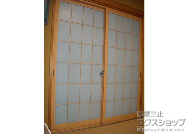 愛知県丹羽郡扶桑町のの二重窓（内窓） インプラス(ダストバリア)引き違い窓2枚建て 施工例