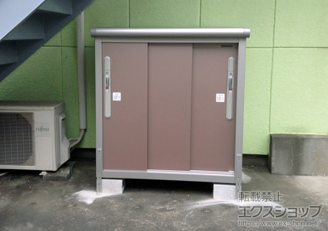 埼玉県川越市のの物置・屋外倉庫 エスモ 一般型(ESD-1006YGL) 施工例