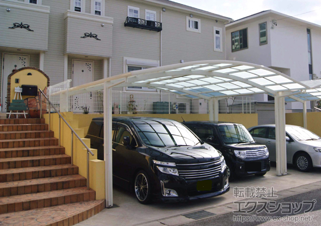 三重県名張市ののカーポート レイナツインポートグラン　積雪〜20cm対応 施工例