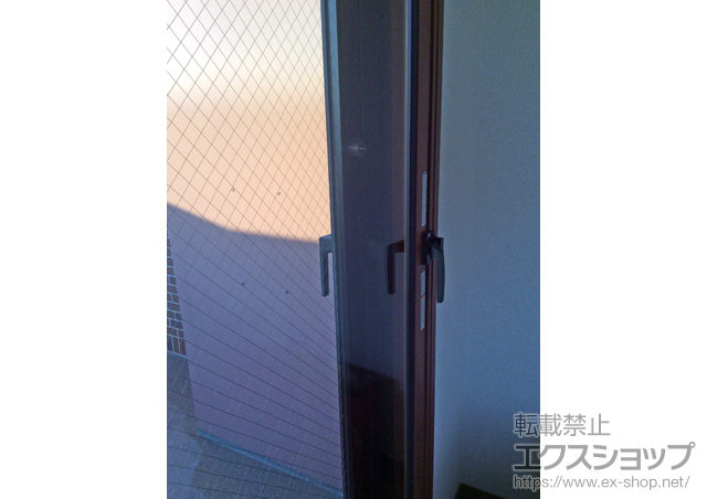 滋賀県草津市のの二重窓（内窓） インプラス(ダストバリア)テラスドア(右吊元) 施工例