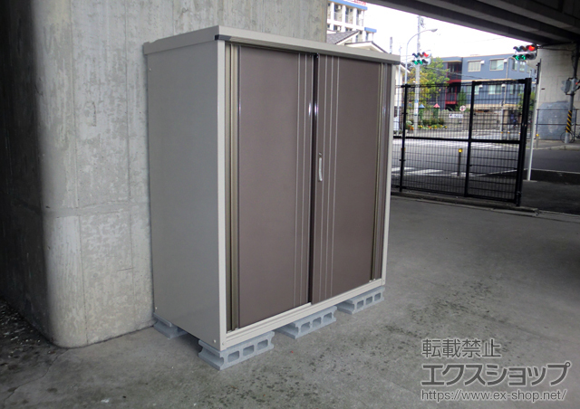 神奈川県横浜市のの物置・屋外倉庫 グランプレステージジャスト(M-156BTWB) 施工例