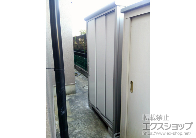 千葉県成田市のの物置・屋外倉庫 エスモ 一般型(ESD-1207AGL) 施工例