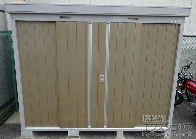大阪府東大阪市のの物置・屋外倉庫 ネクスタ 一般型(NXN-36S) 施工例