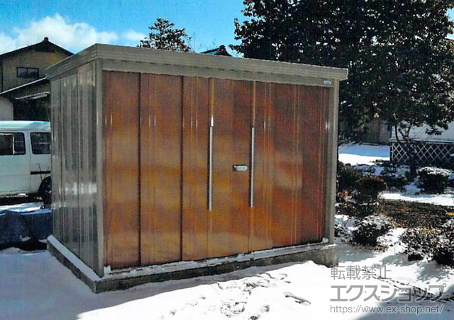長野県塩尻市のの物置・屋外倉庫 Mr.ストックマンダンディ 一般型(ND-2919T) 施工例