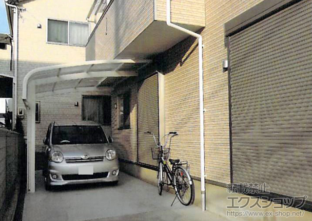 愛知県名古屋市ののカーポート レイナキャップポートグラン　積雪〜20cm対応 施工例