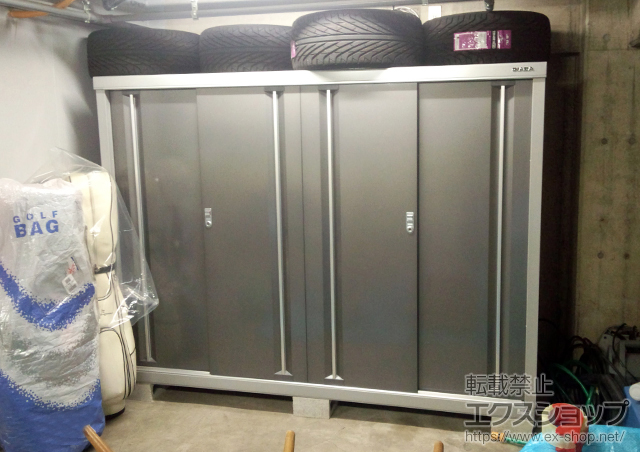 東京都世田谷区のの物置・屋外倉庫 シンプリー 一般型(MJN-219D) 施工例