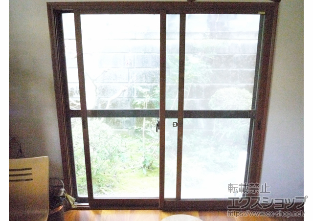 兵庫県川西市のの二重窓（内窓） インプラス(ダストバリア)引き違い窓2枚建て 施工例