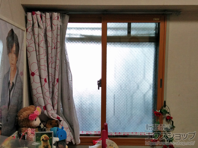 愛知県名古屋市のの二重窓（内窓） インプラス(ダストバリア)引違い窓2枚建 施工例