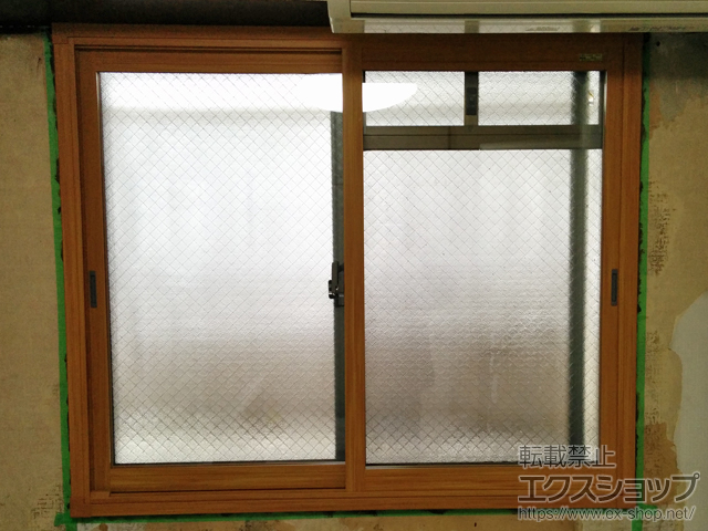 愛知県名古屋市のの二重窓（内窓） インプラス(ダストバリア)引違い窓2枚建 施工例