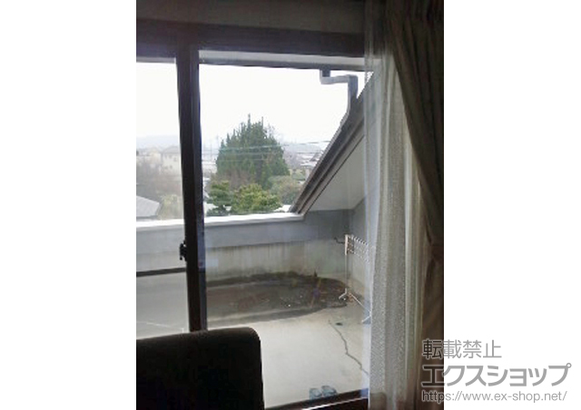 三重県津市のの二重窓（内窓） インプラス(ダストバリア)引き違い窓2枚建て 施工例