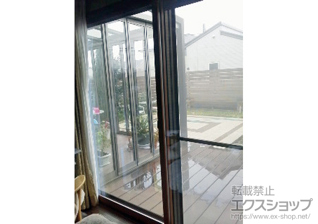 三重県津市のの二重窓（内窓） インプラス(ダストバリア)引き違い窓2枚建て 施工例