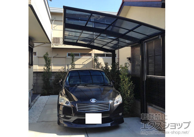 埼玉県草加市ののカーポート プレシオスポート 積雪〜20cm対応 施工例