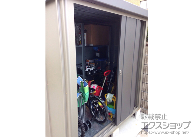 静岡県三島市のの物置・屋外倉庫 エスケーセブンアルファ SK7α-07 一般型(SK7α-07) 施工例