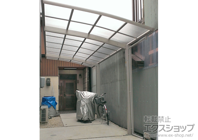 岐阜県岐阜市ののカーポート レイナポートグラン　積雪〜20cm対応 施工例