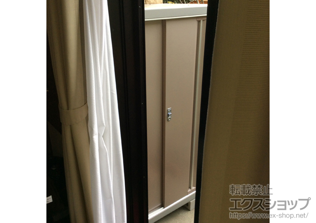 東京都杉並区のの物置・屋外倉庫 シンプリー 一般型 900×610×1603 施工例