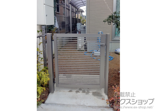 大阪府阪南市ののテラス屋根 ヴェクターテラス R型 テラスタイプ 単体 積雪〜20cm対応 施工例