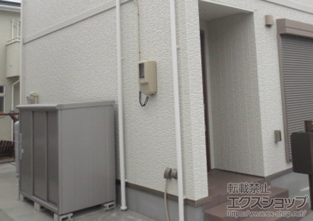 宮城県黒川郡富谷町のの物置・屋外倉庫 エスモ 一般型（ESD-1609EGL） 施工例