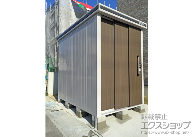 愛知県知多郡阿久比町のの物置・屋外倉庫 エルモ 一般型(LMD-1522) 施工例